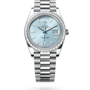 Rolex Day-Date Oyster 40 mm Platinum and Diamonds
